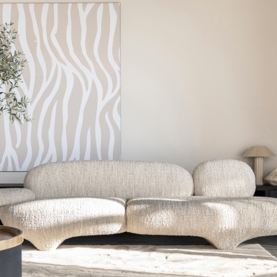 Welke kleur fauteuil past bij een beige bank?